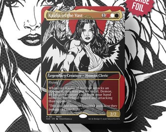 Kaalia of the Vast Proxy - Carta MTG de novela gráfica (Surge Foil) - EDH