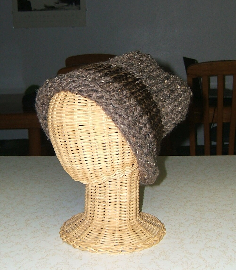 stocking cap with brim
