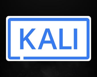 Kali Linux Sticker | Cybersecurity Hacker Logo | Made in Germany,  5 Sizes