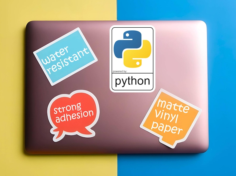 Powered by Python – Programming Language Sticker for Developers & Coders image 2