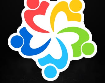 Pegatina con el logotipo de AlmaLinux / Calcomanía mate para portátil para administradores de sistemas y aficionados al código abierto, 5 tamaños