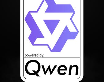 Powered by Qwen Sticker, AI Decal