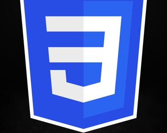 CSS3 – Matte Vinyl Sticker for Developers, Web Designers & Frontend Creators