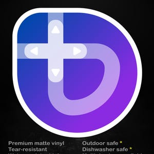 Bazzite Linux Gaming Sticker | Steam Deck Linux Logo | Open Source Gamer Gift,  5 Sizes