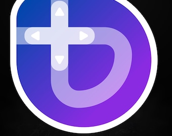 Adesivo Bazzite Linux Gaming / Logo Steam Deck Linux / Regalo per giocatori open source, 5 misure