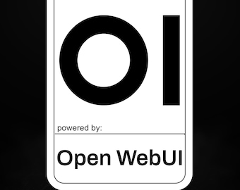 Powered by Open WebUI Sticker, AI Decal