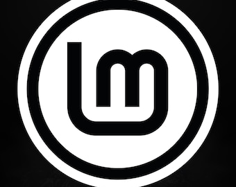 Adesivo con logo Linux Mint, finitura opaca, per laptop, ideale per sviluppatori e appassionati di Linux, disponibile in 5 misure.