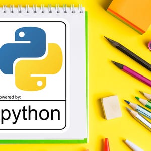 Powered by Python – Programming Language Sticker for Developers & Coders image 7