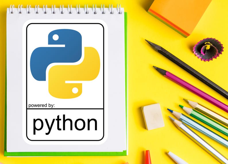 Powered by Python – Programming Language Sticker for Developers & Coders image 7