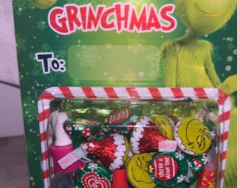 Jumbo GRINCH Gift Cards/ Custom Birthday Cards