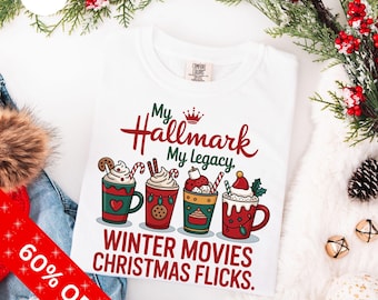 Cozy Holiday Movie Shirt - Soft Cotton, Unisex Fit
