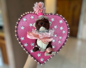 Taxidermia de peluche hecha a mano