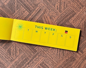 Weekly Planner Notepad