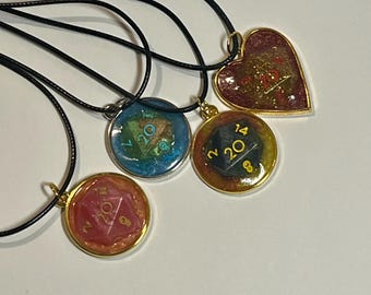D20 Pendant Necklace