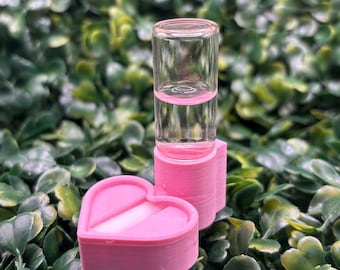 ハートオートウォーターラー – マグネット式ハエトリグモ用給水ボウル＆湿度計