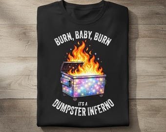 Chemise en feu de benne à ordures