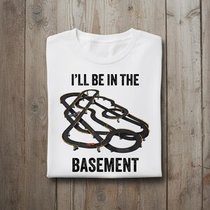 Slot Car Track T Shirt Vintage Racing Tee image 1