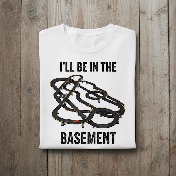 Slot Car Track T Shirt Vintage Racing Tee