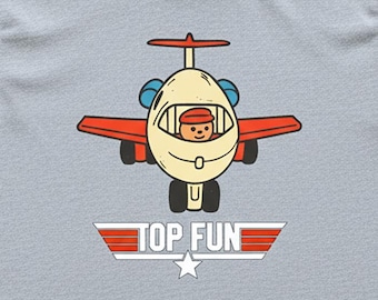 Top Fun Shirt Retro Airplane Tee