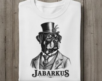 Jabarkus Rottweiler Steampunk Dog Shirt