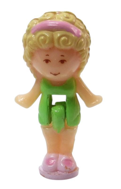 1990 Vintage Polly Pocket Doll Bath Time Soap Dish - Polly