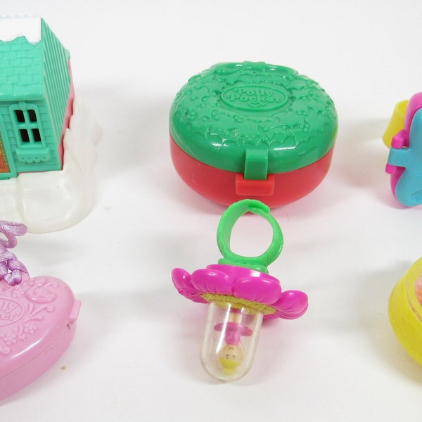 Set of Six McDonald's Polly Pocket Happy Meal Toys (44005)