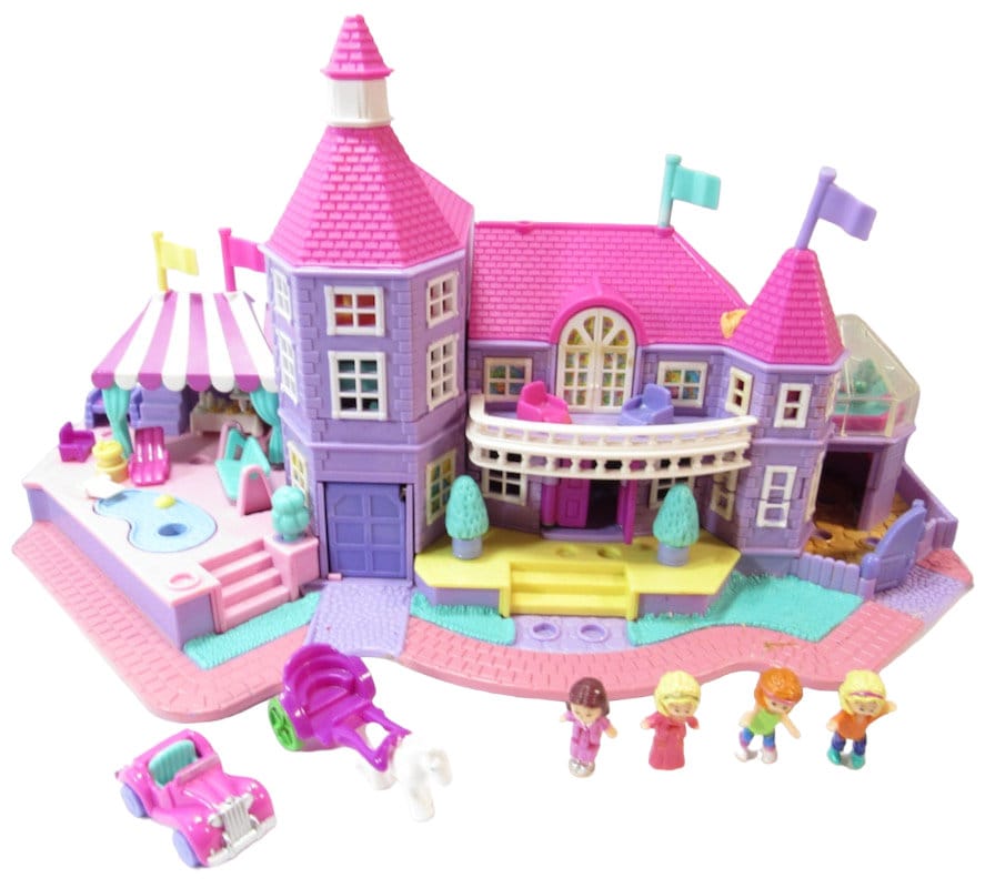1994 Polly Pocket Vintage Light up Magical Mansion Playset