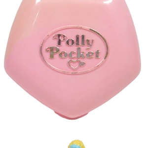 1992 Polly Pocket Doll Polly in the Nursery Vintage Bluebird Toys (45396JS)