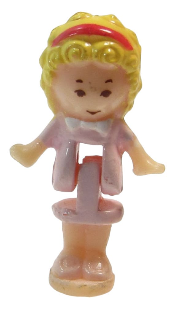 Muñeca de 1989 para todos los juegos de Let's Party: Polly (con