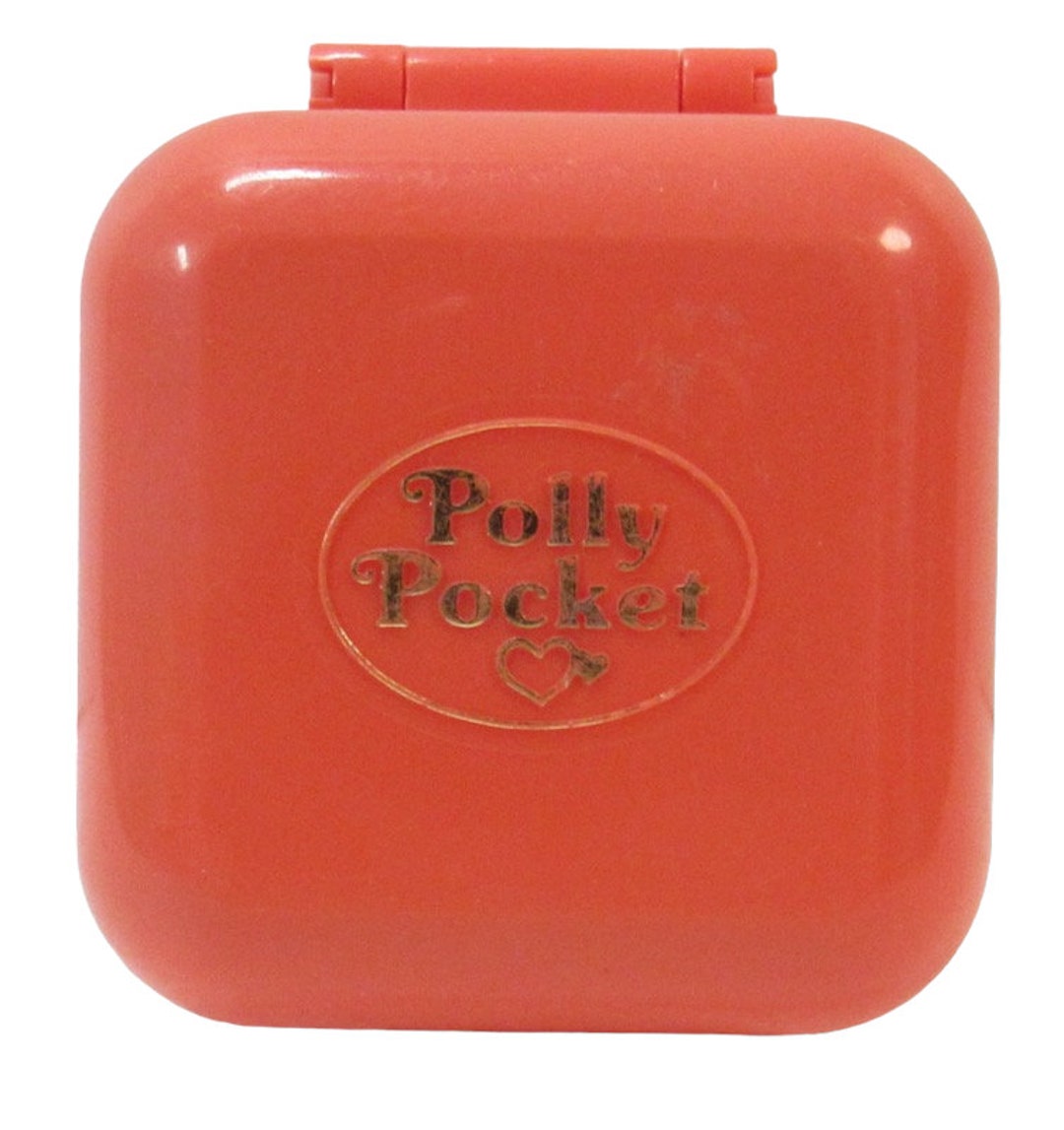Lot De 2 Cubes Polly Pocket Mattel 1991 : Lulu Et Son Speedboat + La Cuisine