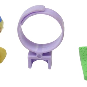 1990 Vintage Polly Pocket Polly on Her Pony Ring Bluebird Toys (45398)
