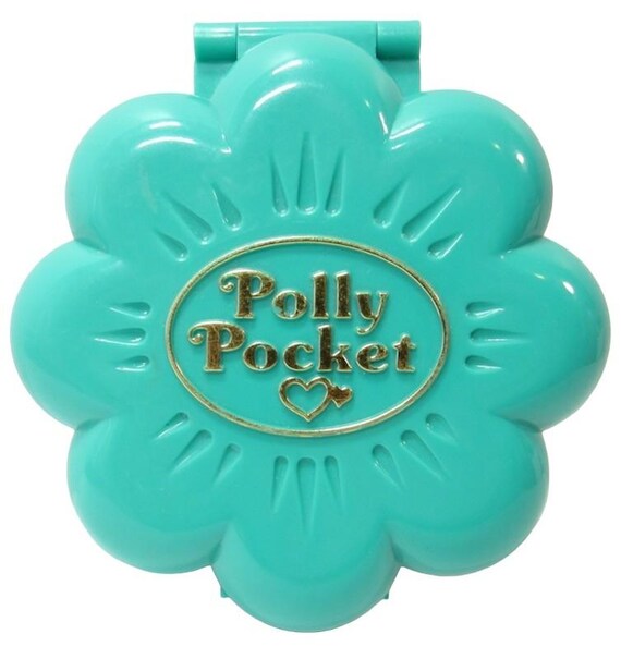 Parque de diversiones acuático Polly Pocket vintage de 1990