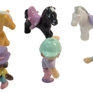 1994 Polly Pocket Vintage Happy Horses Bluebird Toys (47490)