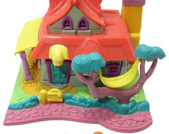 Polly Pocket Vintage Lot 1993 Cozy Cottage Bluebird Spielzeug KOMPLETT (54190) - Österreich