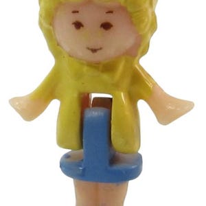 1989 Polly Pocket Vintage Doll Merlin Sticker Bonus - Polly Bluebird Toys (50767)