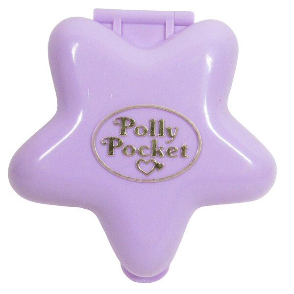 1992 Polly Pocket Vintage Fairy Fantasy Compact ONLY Bluebird (46807)
