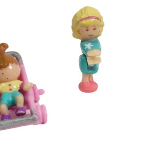 1994 Polly Pocket Vintage Strollin&#39;/Strolling Surprise Bluebird Toys (46305)