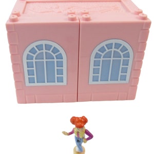 1999 Vintage Polly Pocket Dream Builders Bathroom Module Bluebird Toys (47592)