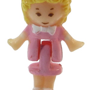 1989 Polly Pocket Vintage Doll Polly&#39;s Flat & Other Sets - Polly (48193)