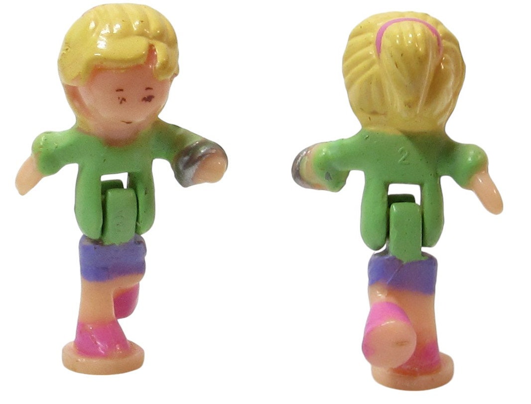 Polly Pocket Original Vintage 1995 Polly Loves Puppy - Polly