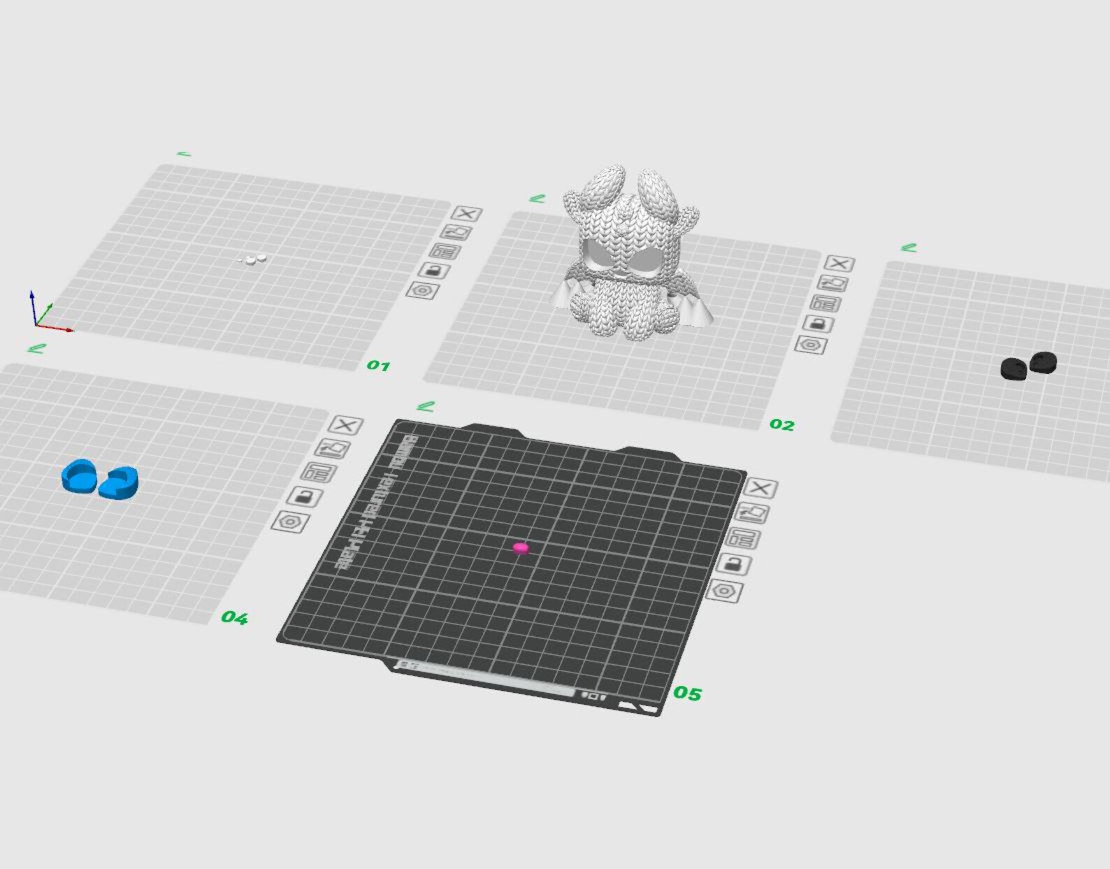 Light Furry Toothless STL File : 3D Print - Etsy UK