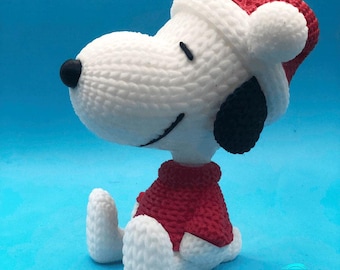 Santa Claus Snoopy stl : 3D Print