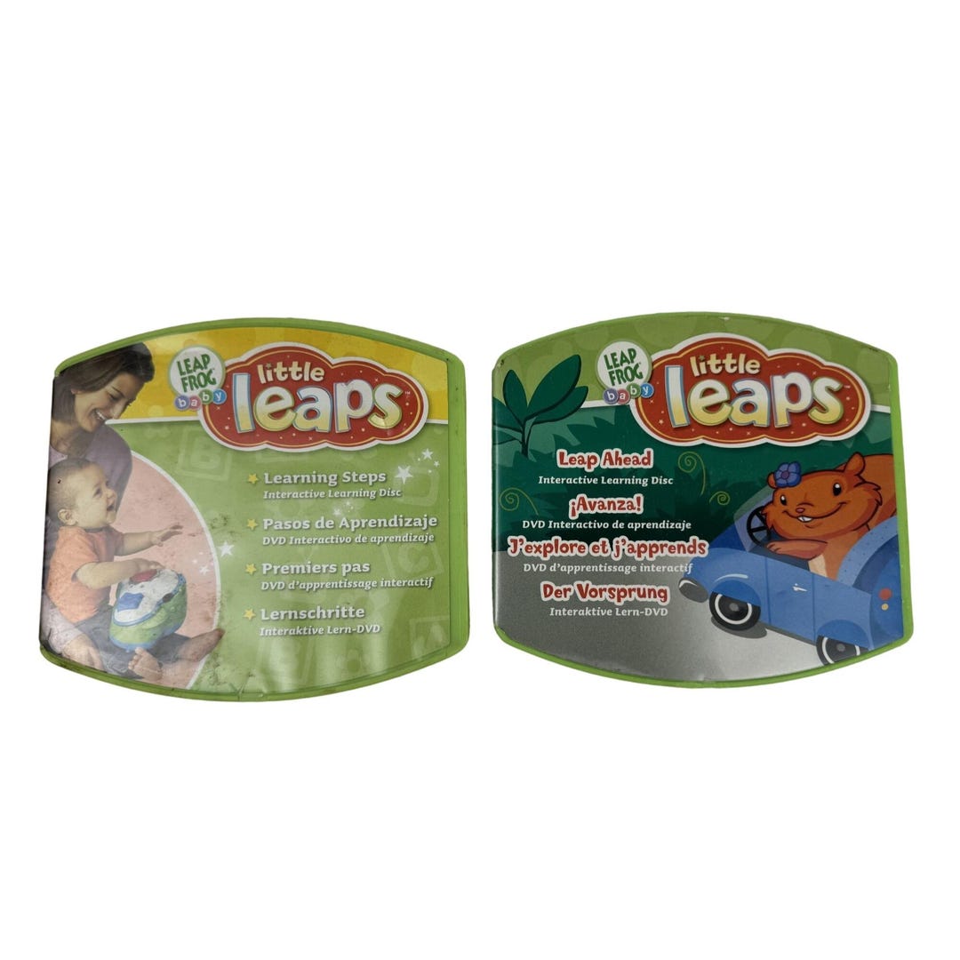 Leapfrog Little Leaps Learning Steps and Leap Ahead Interactive ...