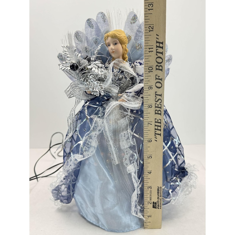 Starlight fibre optic christmas angels