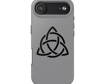 Funda para teléfono con nudo celta de la Trinidad: funda protectora resistente