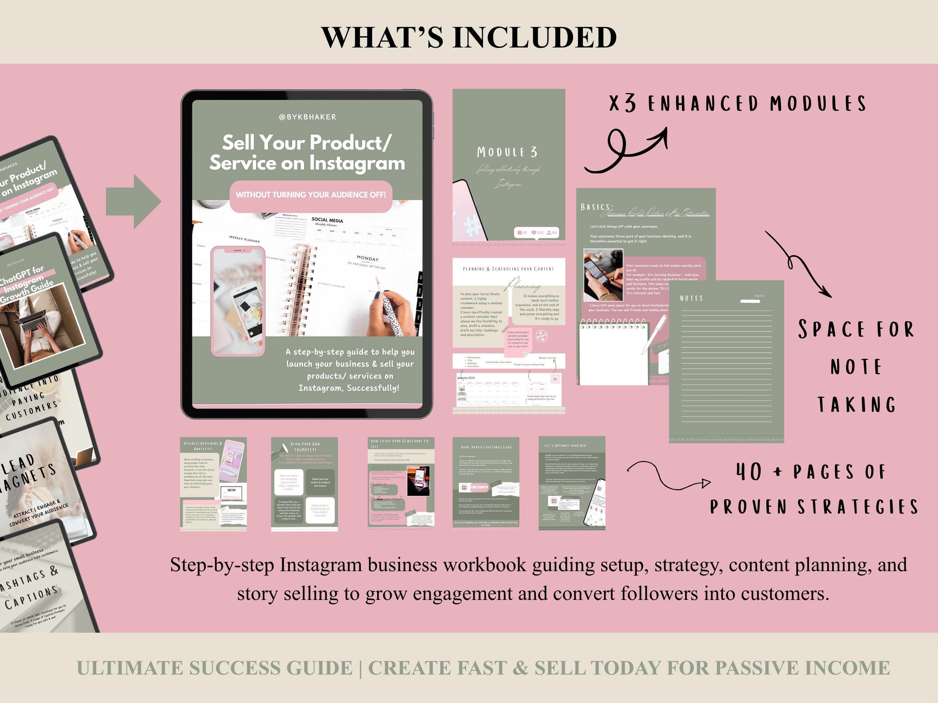 Hashtab Tutorial Instagram Marketing Guide Digital Download Social Media Growth Strategy ...