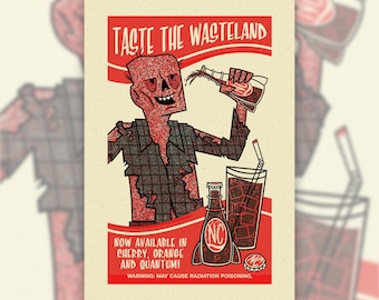 Nuka Cola 2nd Screen Print Poster