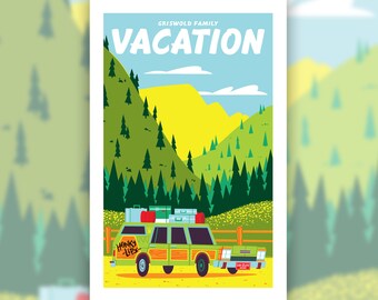 Family Vacation Screen Print