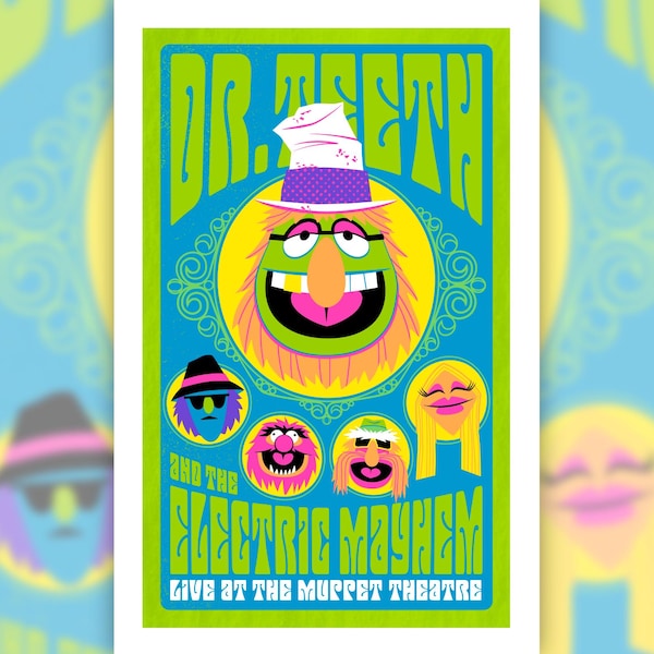 Electric Mayhem 7th Edition Screen Print Poster