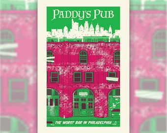 Paddy's Pub 2nd Edition Screen Print Poster